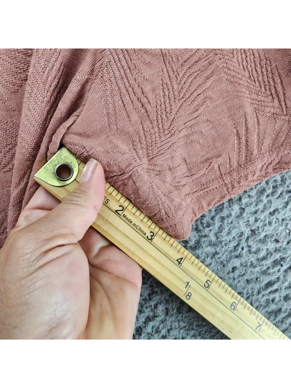Civil Society Shirt Mens Medium Mauve Pink Sebastian Short Sleeve Tee *NWT* - Picture 8 of 11